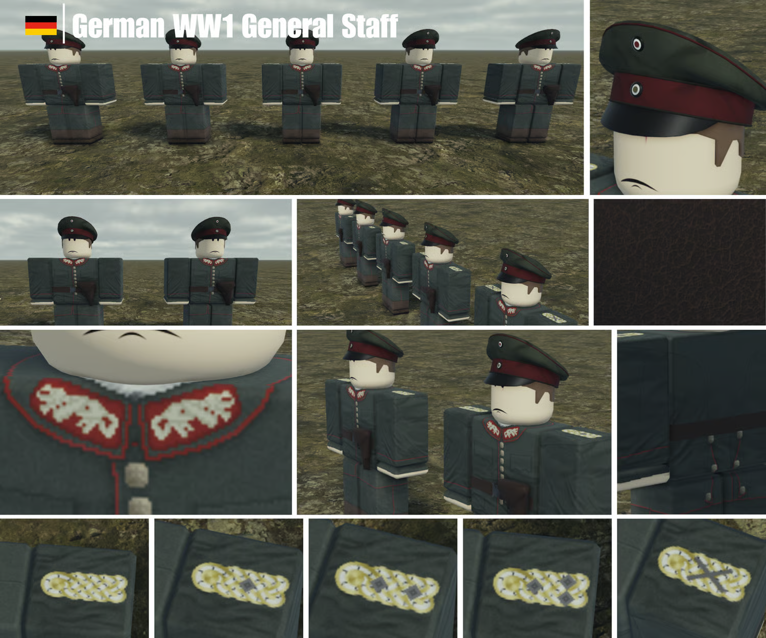 WWI German staff officers
