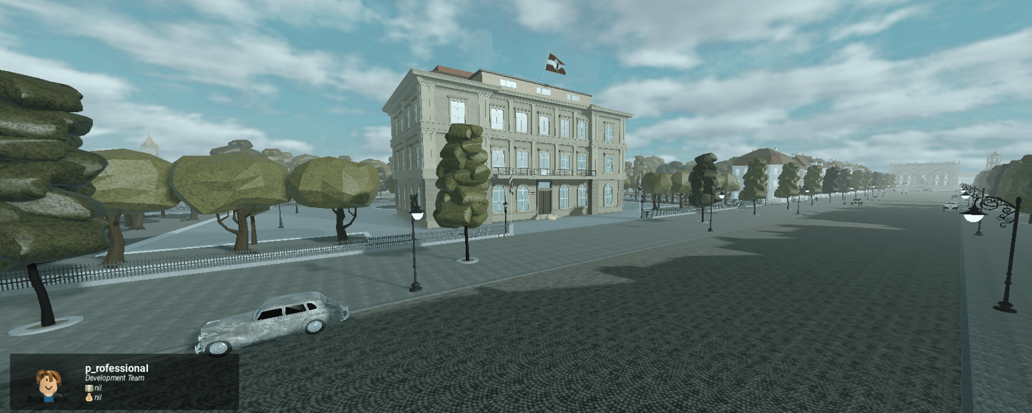 Civic building exterior