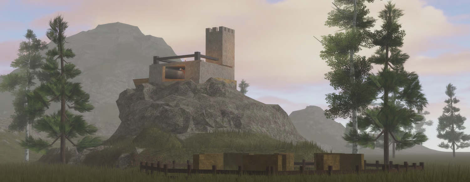 Medieval defensive tower