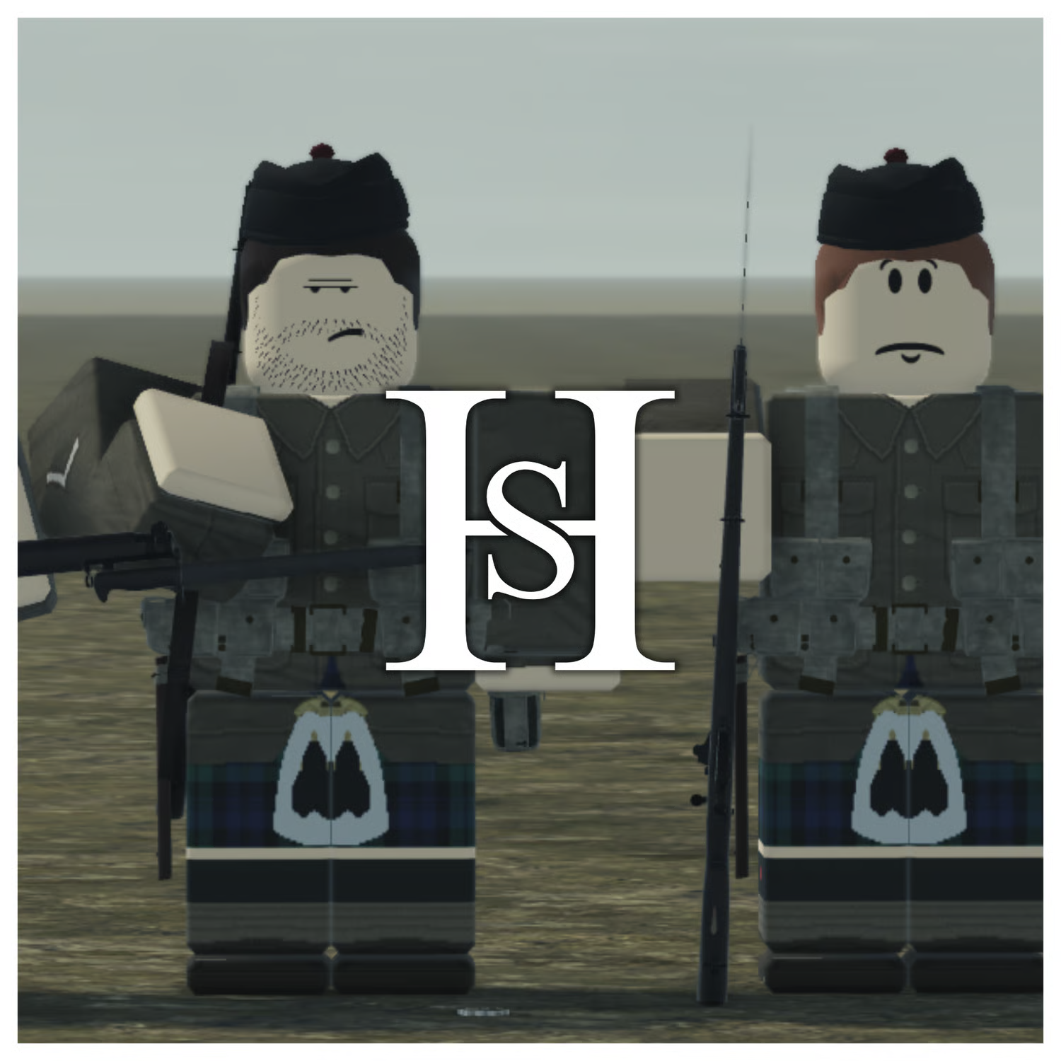 Scottish WW1 infantry formation