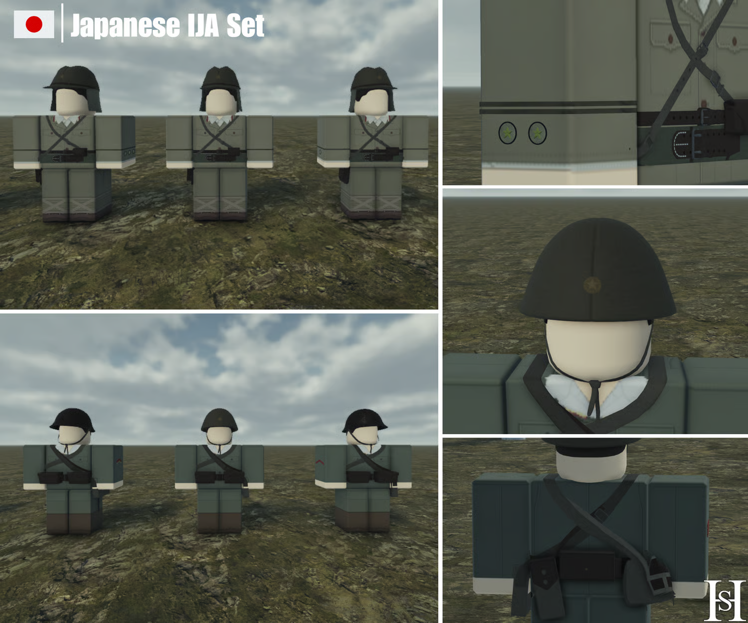 Japanese WW2 infantry formation