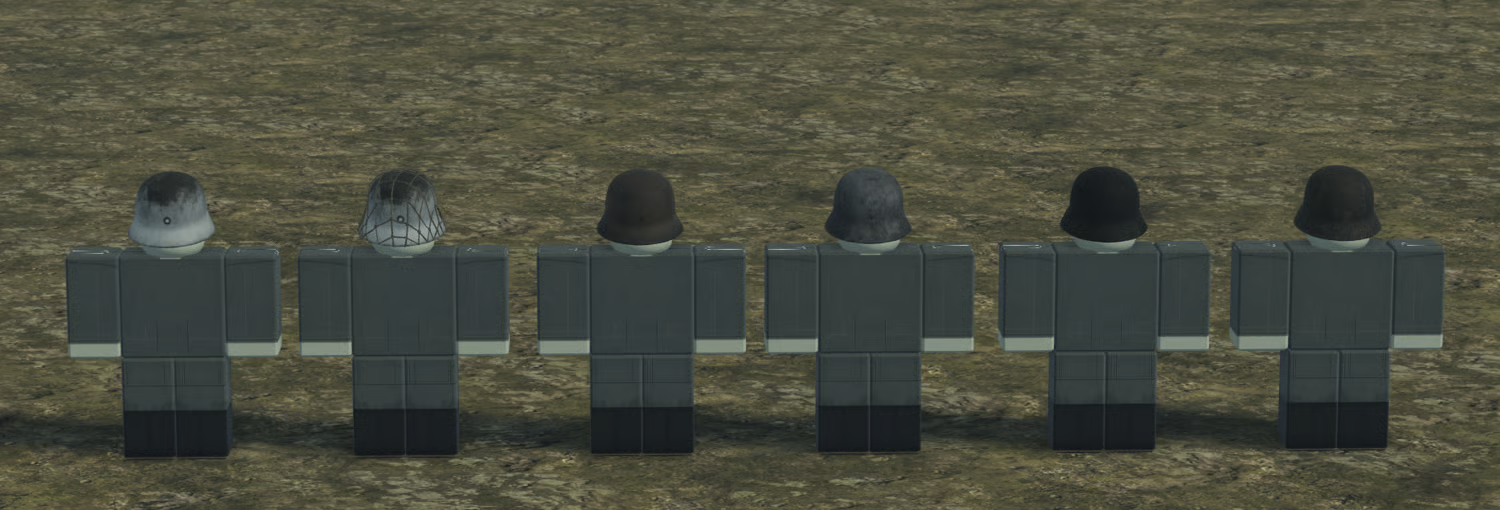 WW2 field cap variations