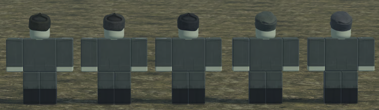 WW2 headgear custom meshes