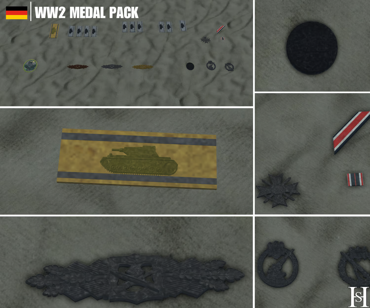 WW2 German medal collection