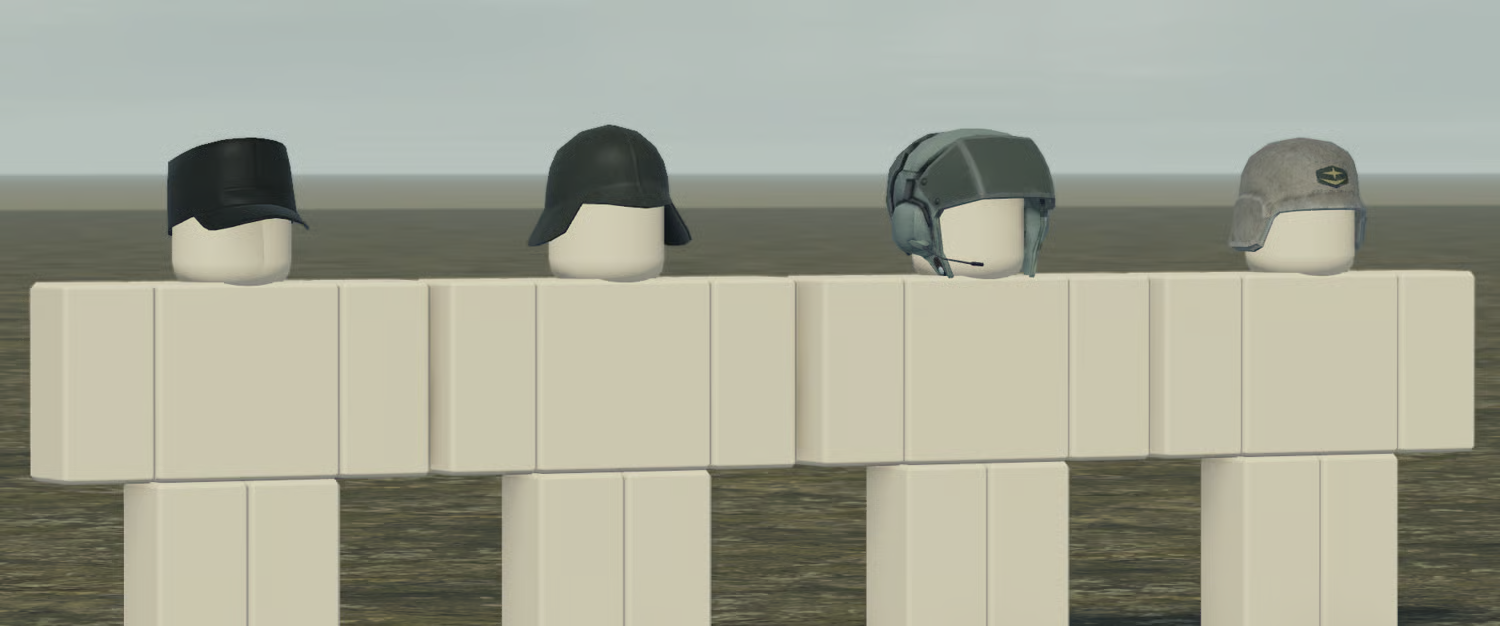 Protective pilot helmet model