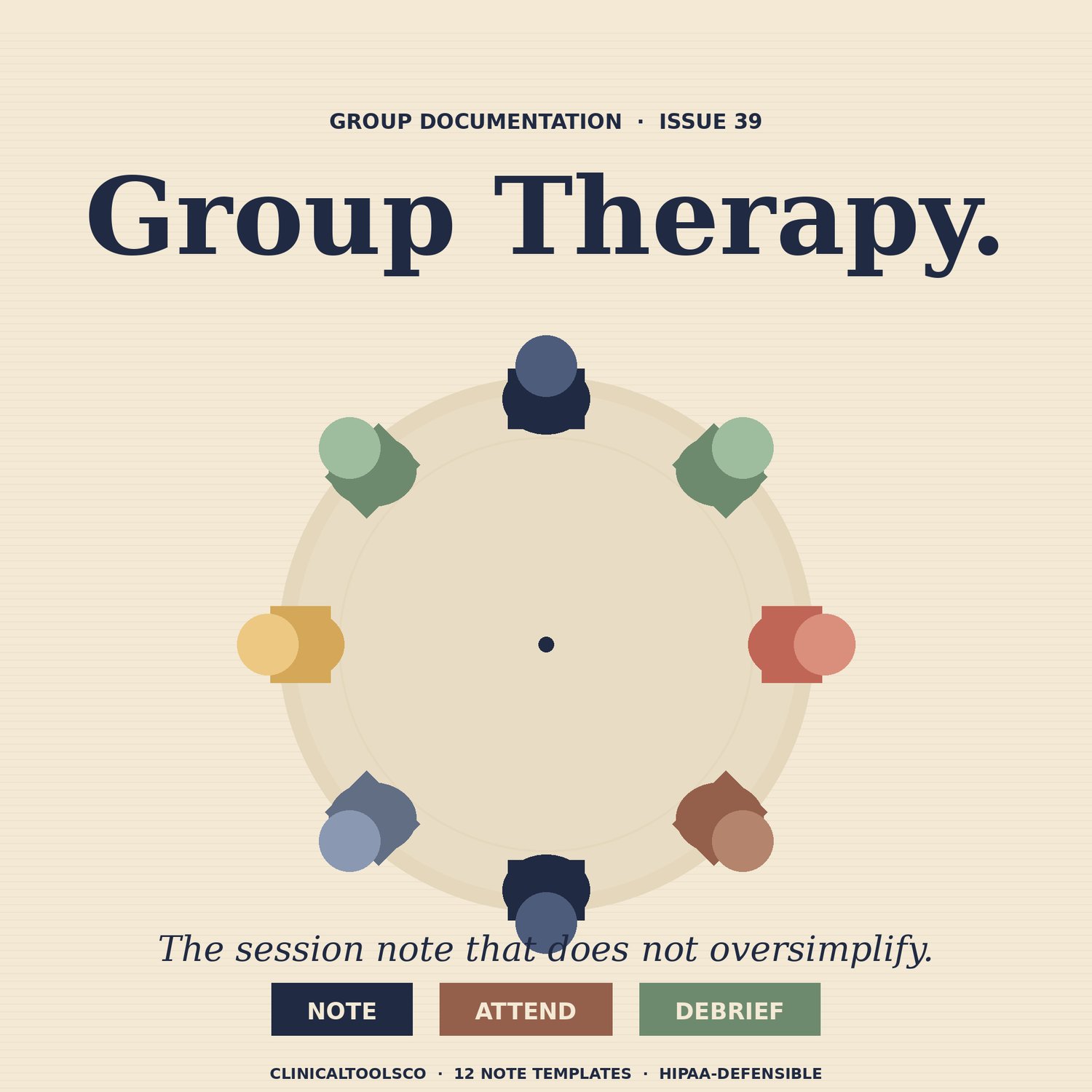Cover of Group Therapy Toolkit, Pre-Group Screen, Plans and Notes