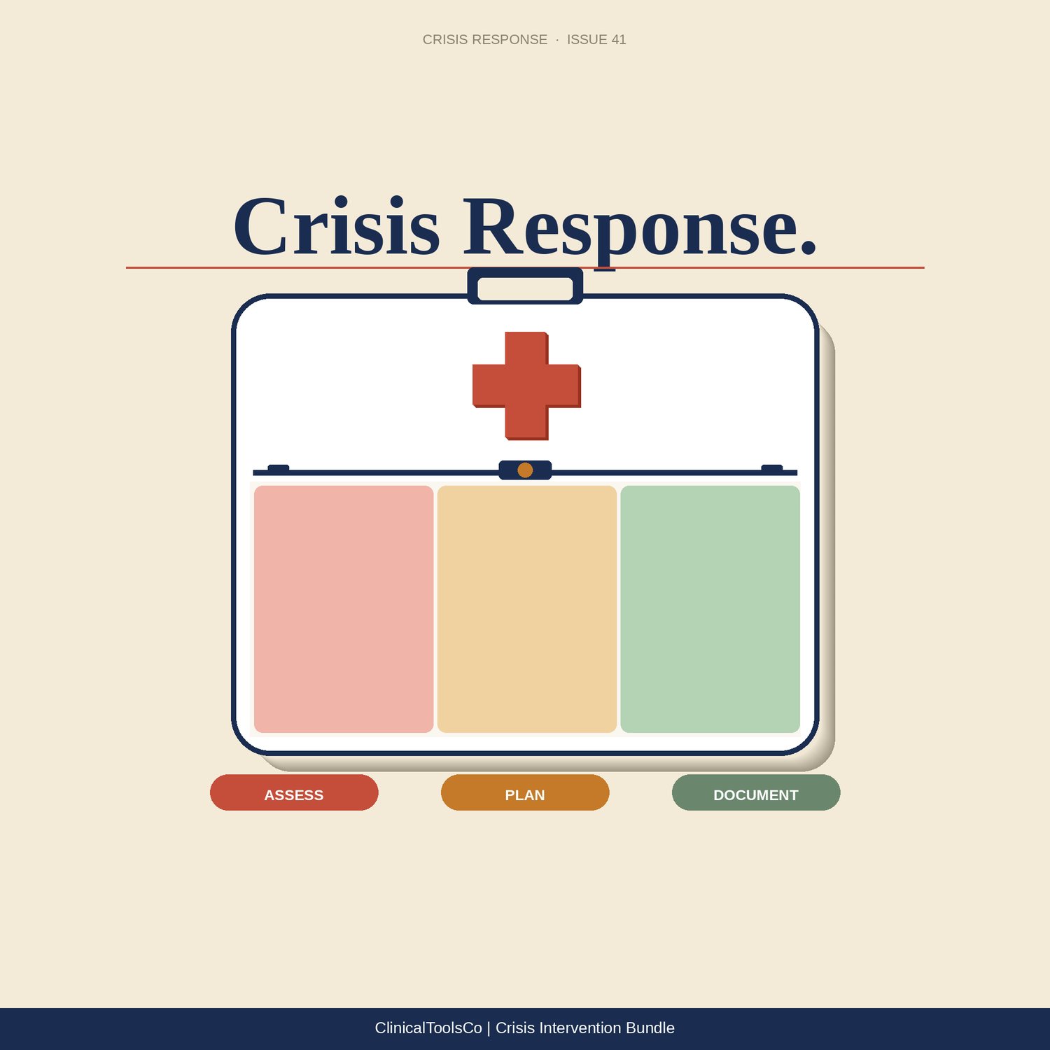 Cover of Crisis Intervention Toolkit, Risk Levels and Hospitalization