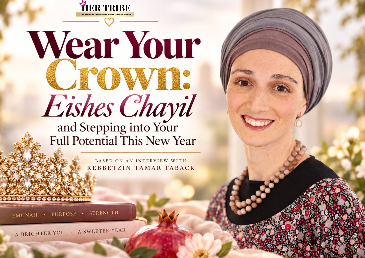 Wear Your Crown: Eishes Chayil and Stepping into Your Full Potential This New Year I Rebbetzin Tamar Taback