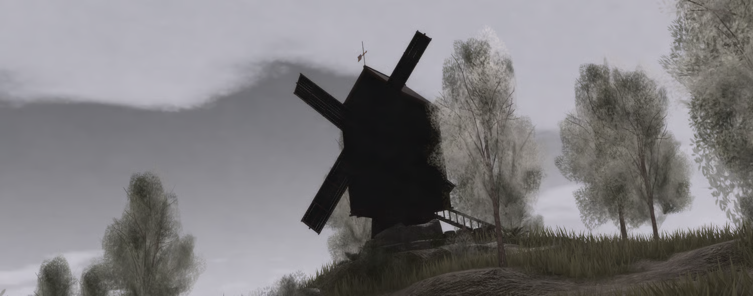 German military outpost
