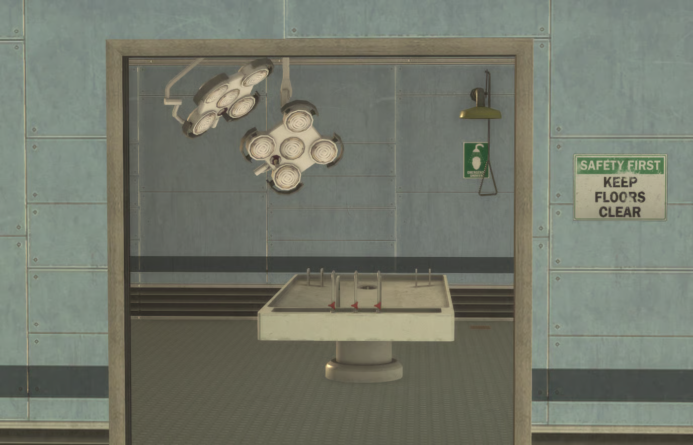 Black Mesa laboratory environment