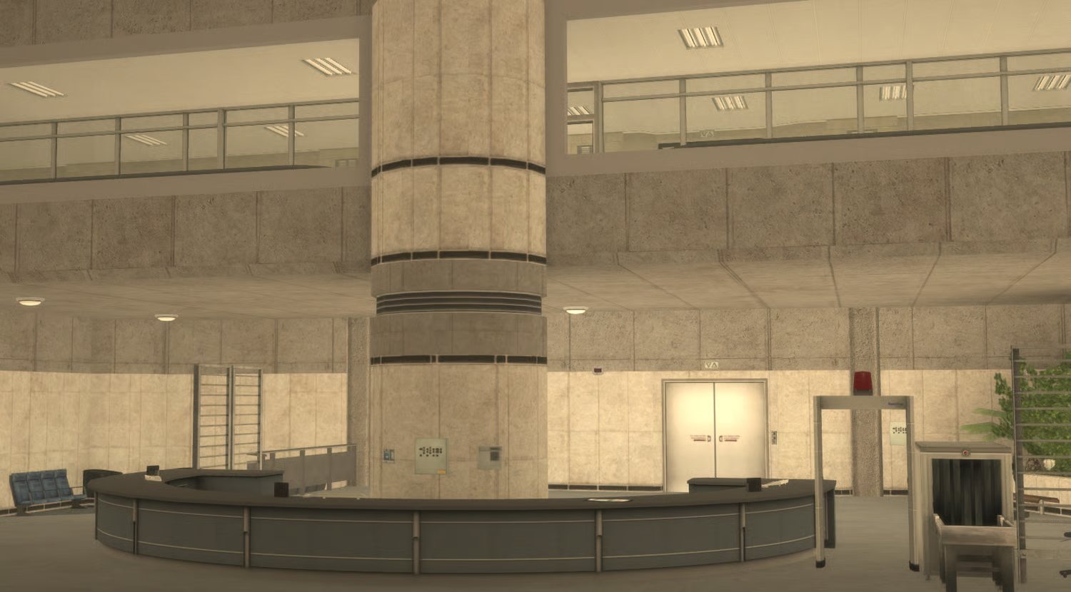 Research laboratory interior spaces