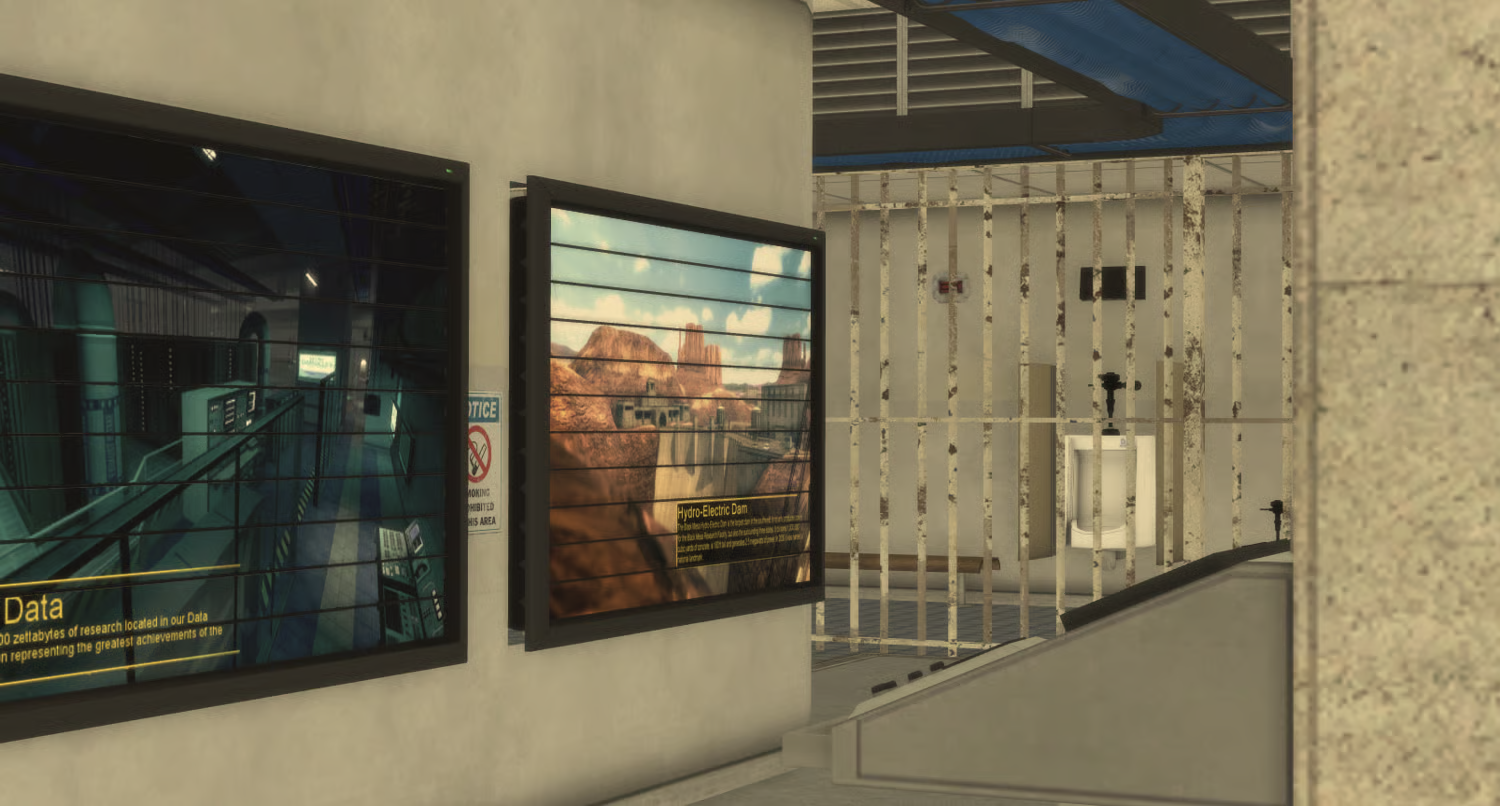 High-tech particle accelerator facility