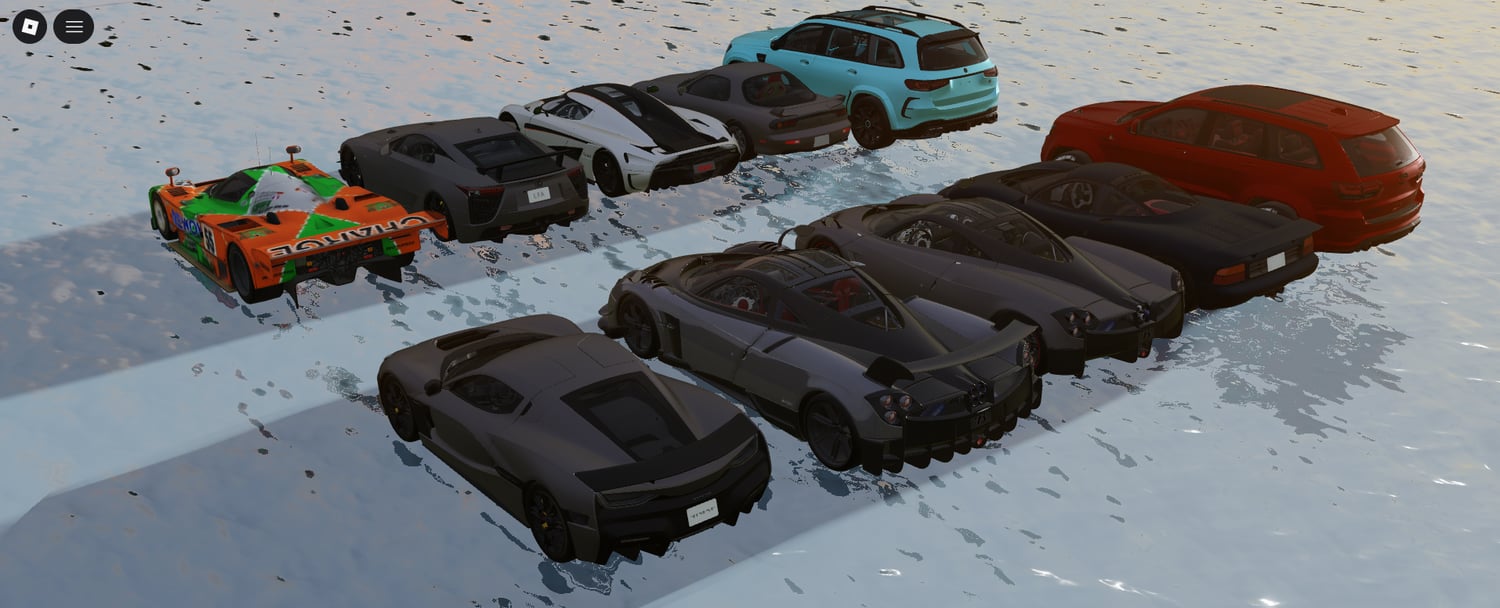 Roblox A-Chassis vehicle pack