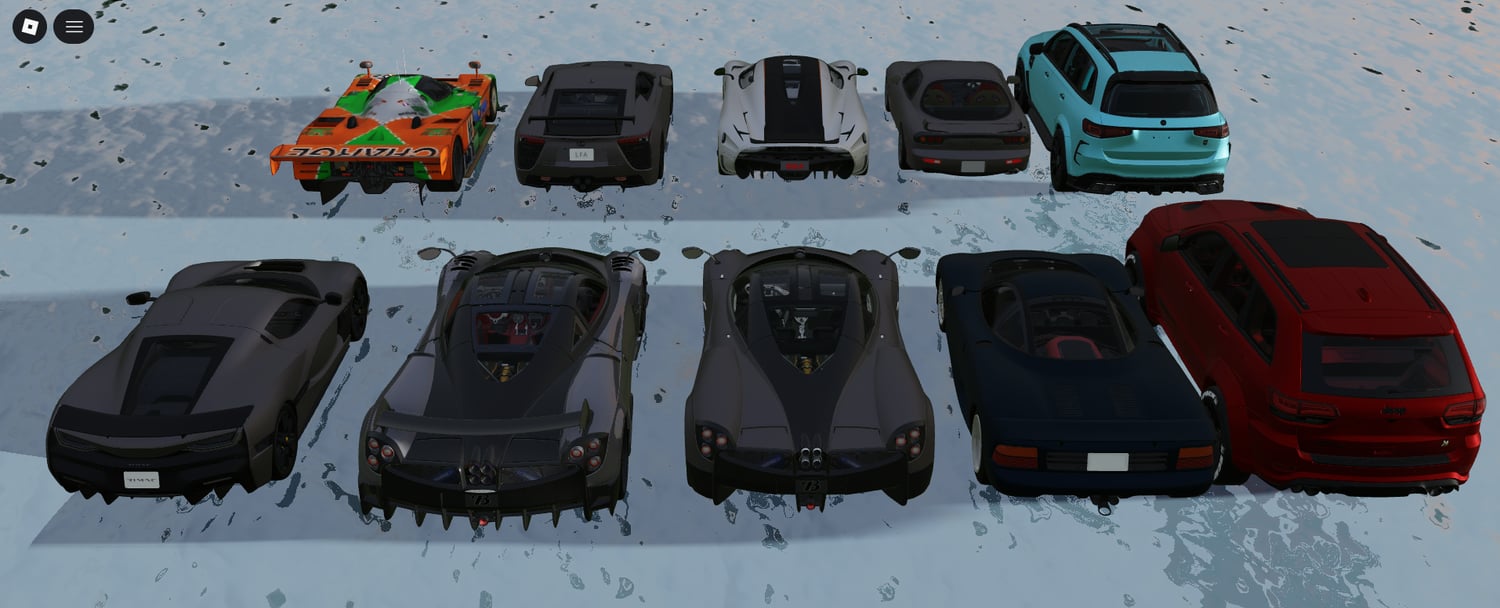Detailed realistic car interiors
