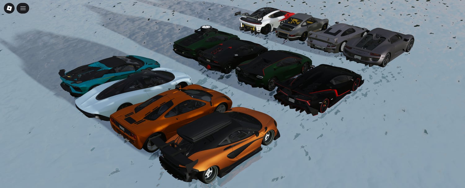 Scripted sports car doors