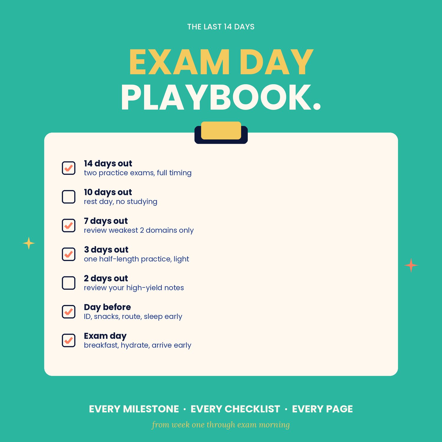 EPPP Study Planner 2026, preview image 9 of 9