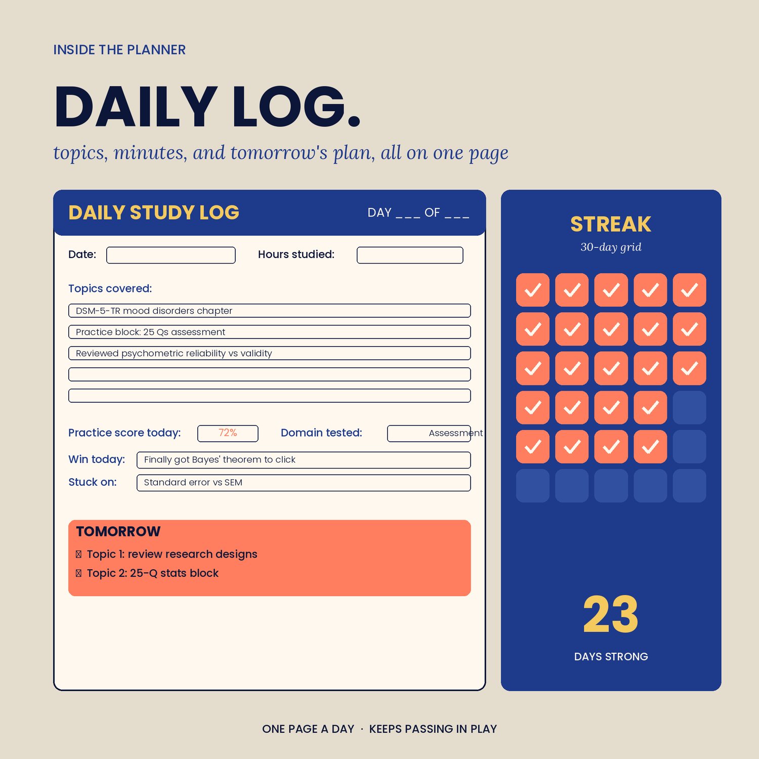 EPPP Study Planner 2026, preview image 5 of 9