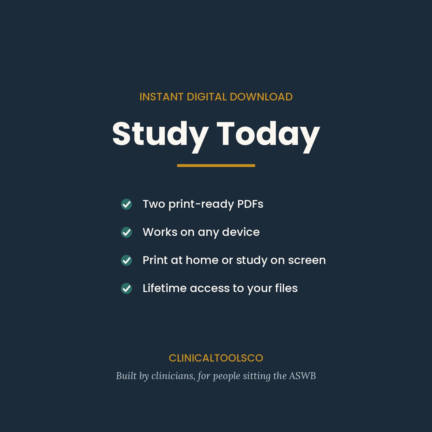 ASWB Clinical 14 Day Study Plan for the LCSW Exam, preview image 7 of 7