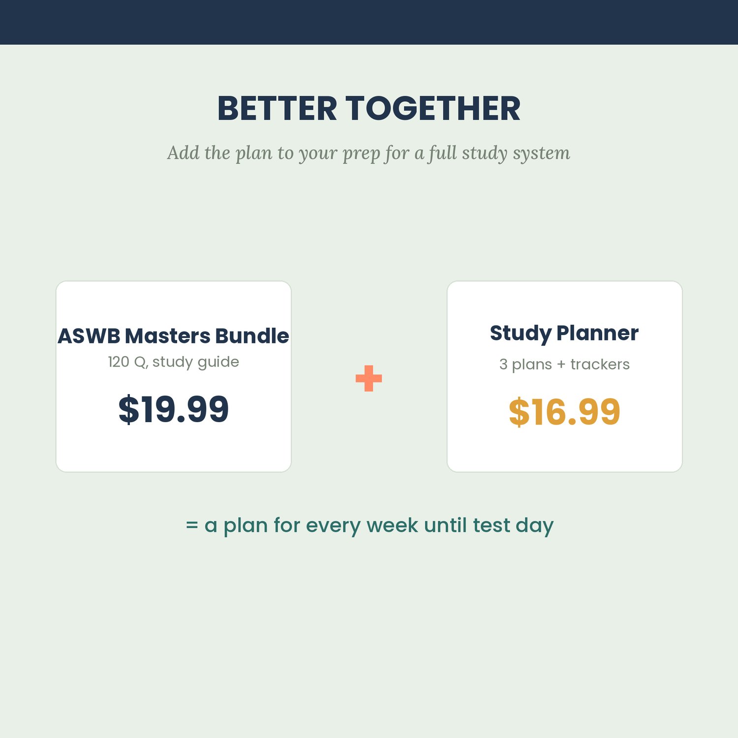 ASWB Masters Study Planner 2026, preview image 6 of 7