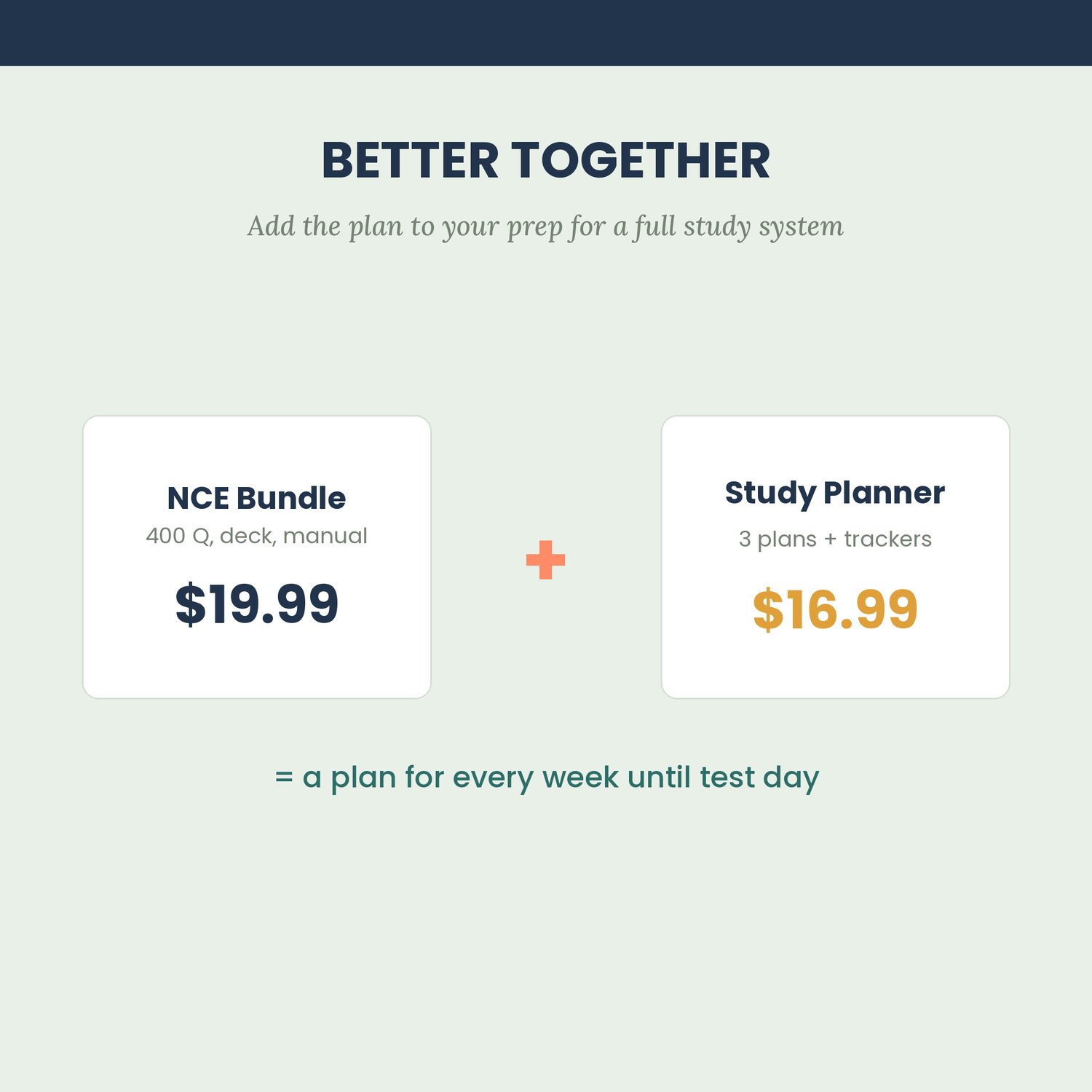 NCE Study Planner 2026, preview image 6 of 7