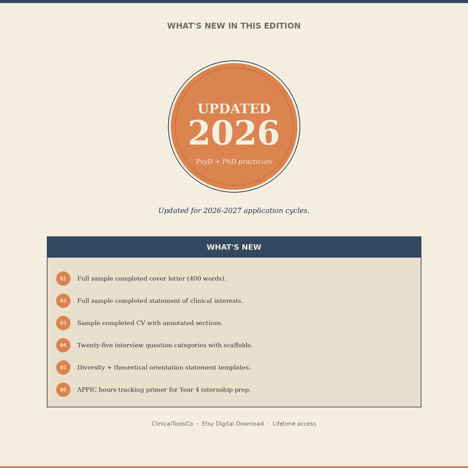 Practicum Application Pack, preview image 9 of 9