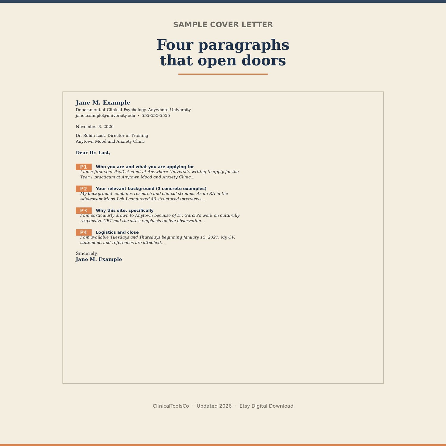 Practicum Application Pack, preview image 5 of 9