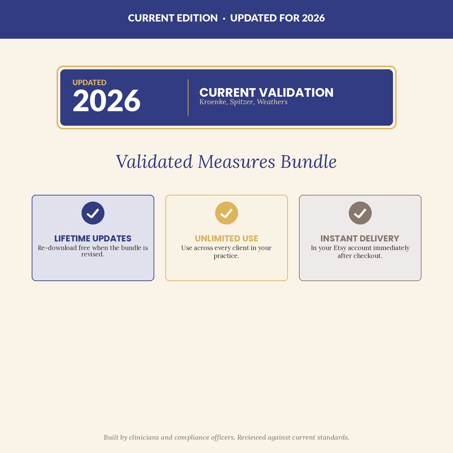 Outcome Measures Scoring Bundle, preview image 9 of 9