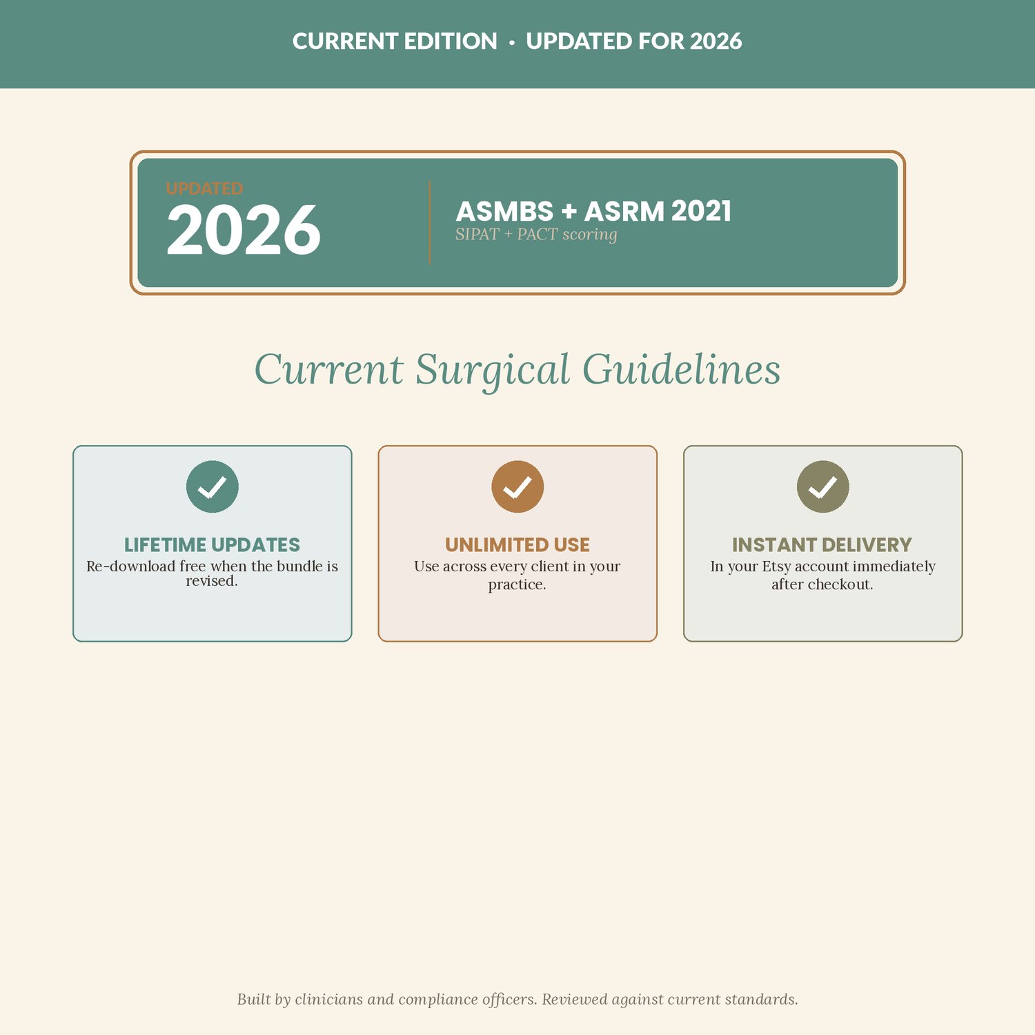 Pre-Surgical Evaluation Templates, preview image 9 of 9
