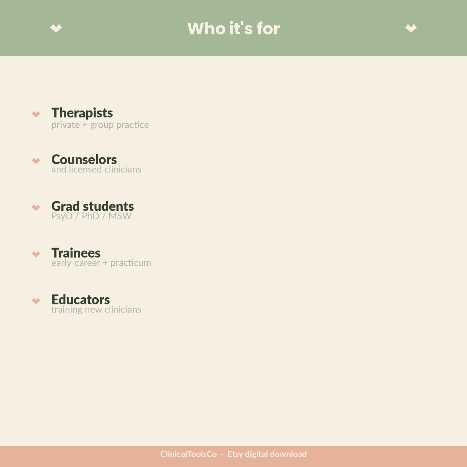 Mental Health Treatment Plan Template, preview image 3 of 9