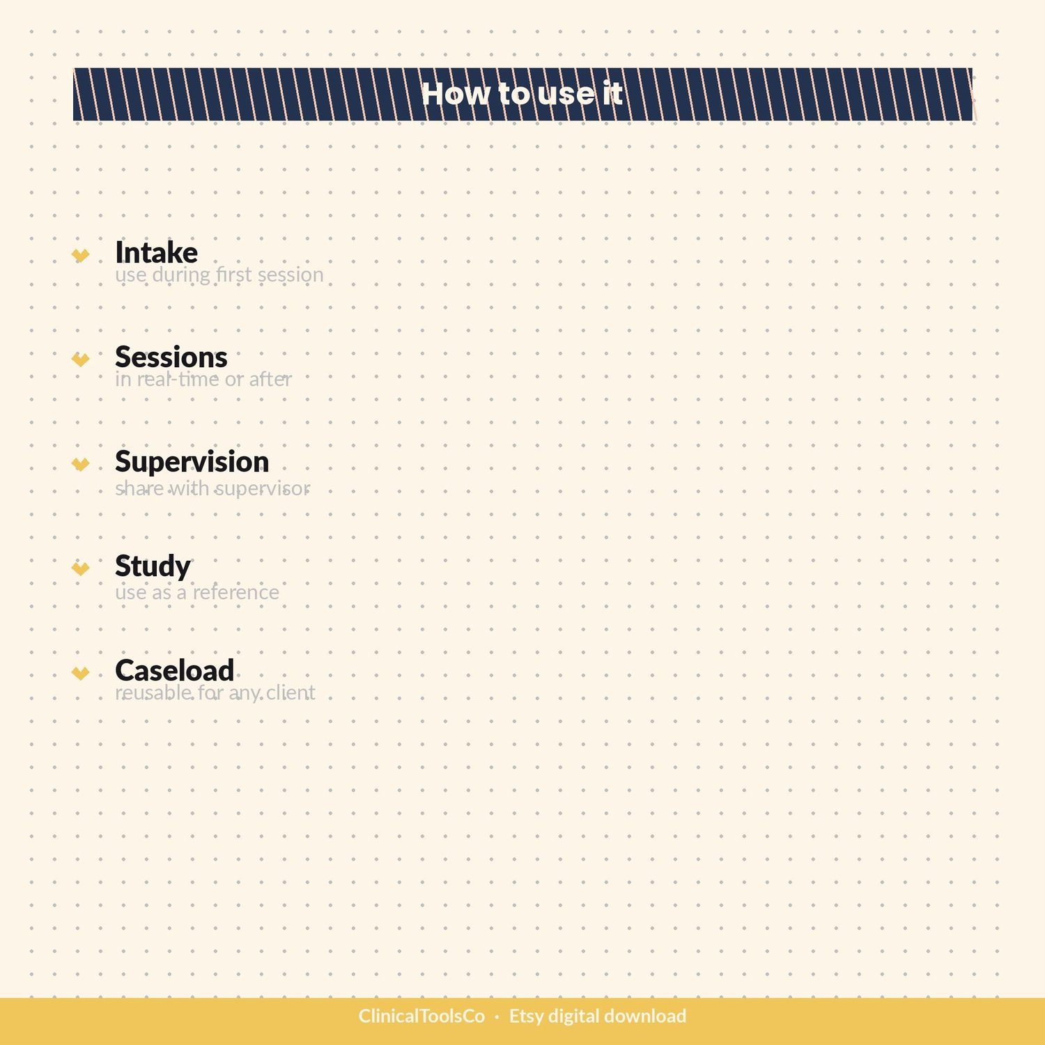 SOAP Notes Template for Therapists, preview image 4 of 9
