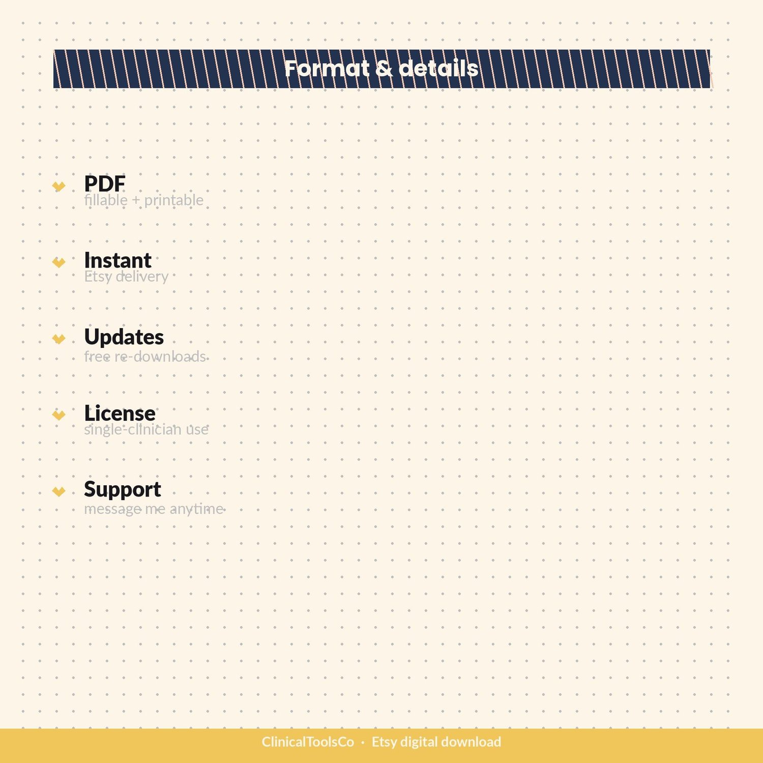 SOAP Notes Template for Therapists, preview image 5 of 9