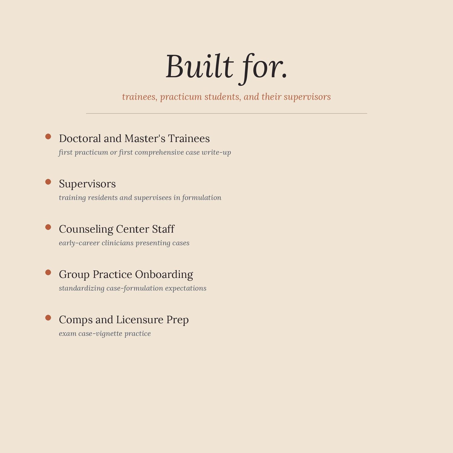 Case Conceptualization Template, preview image 4 of 9
