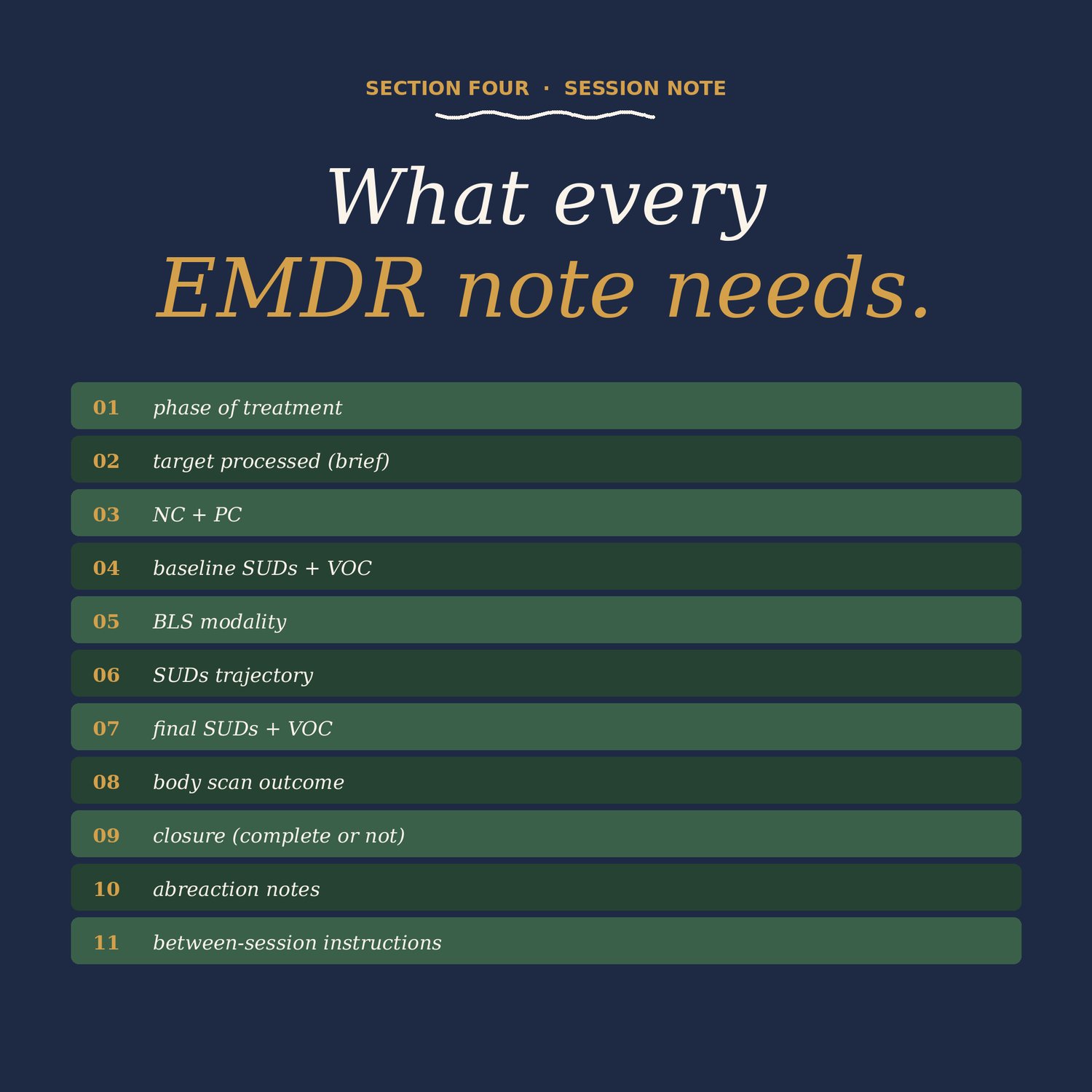 EMDR Documentation Toolkit, preview image 7 of 9