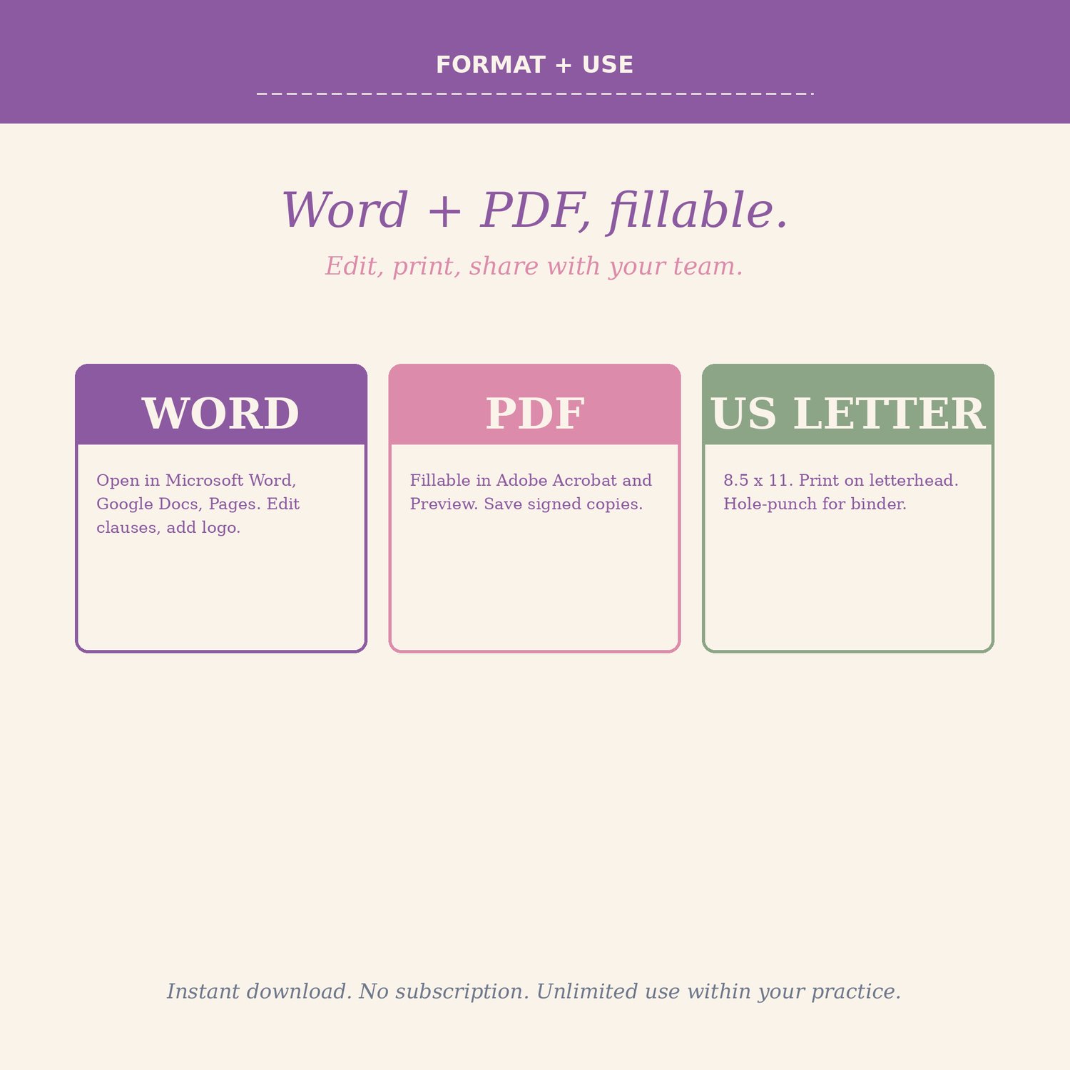 Gender Affirming Care Letter Kit, preview image 7 of 9