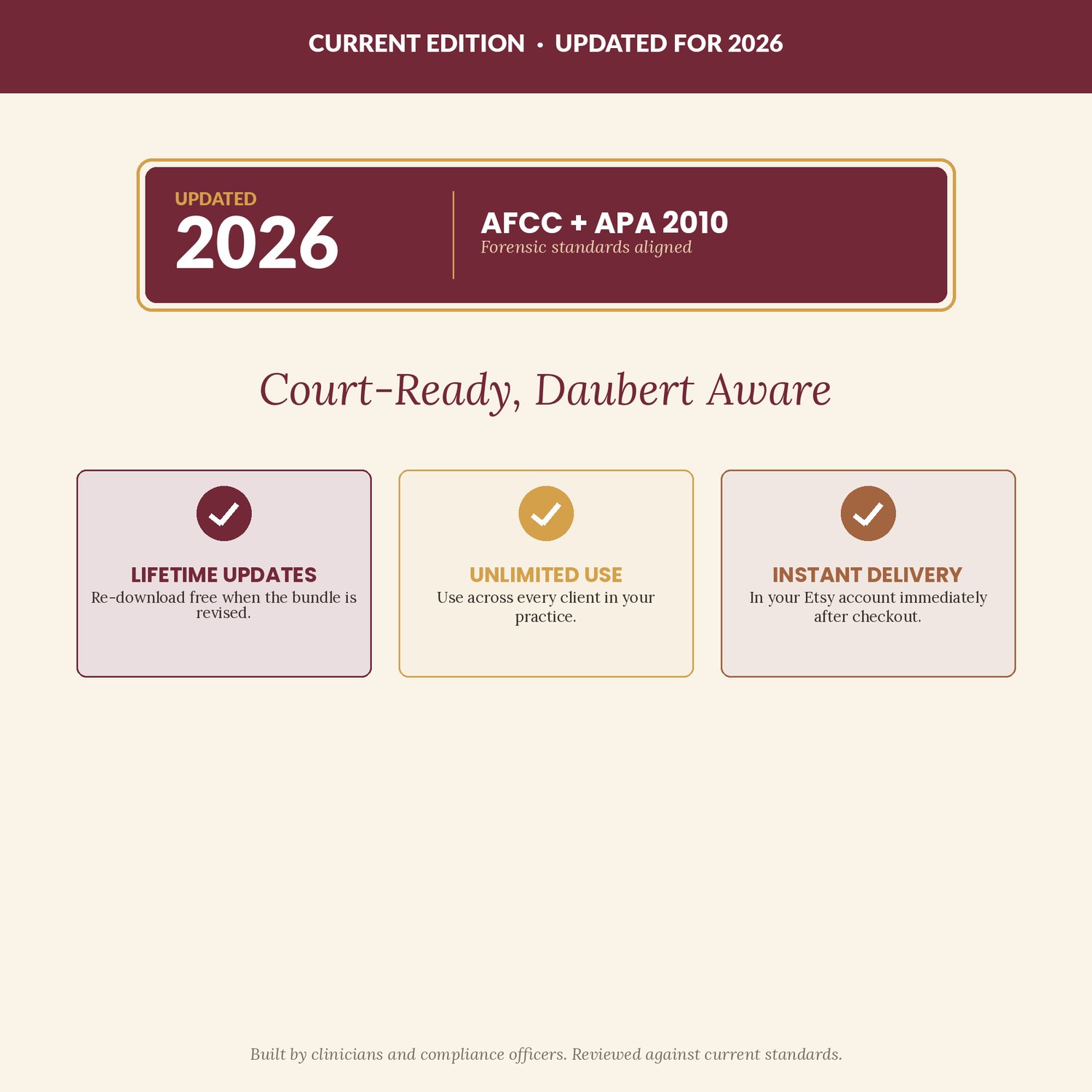 Child Custody Evaluation Bundle, preview image 9 of 9