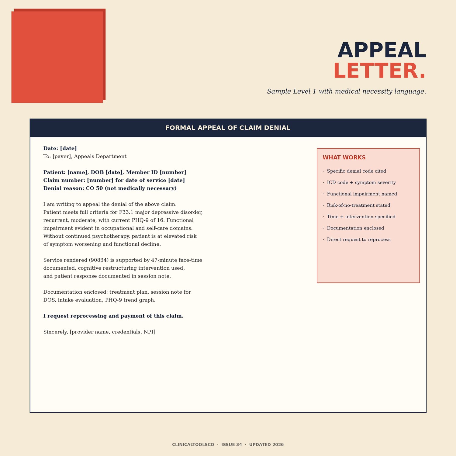 Therapy Insurance Billing Toolkit, preview image 7 of 9