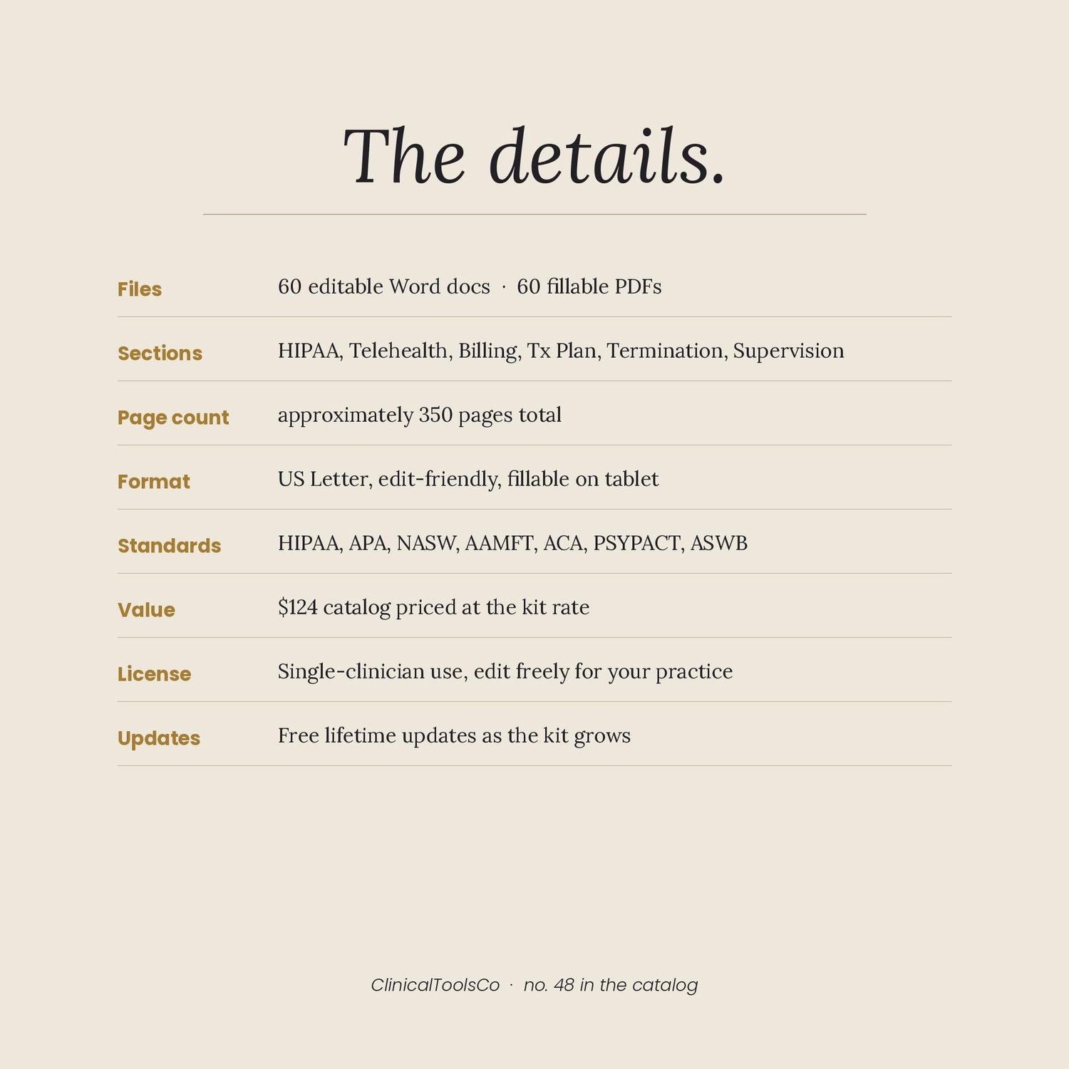 Therapist Practice Starter Kit, preview image 5 of 9