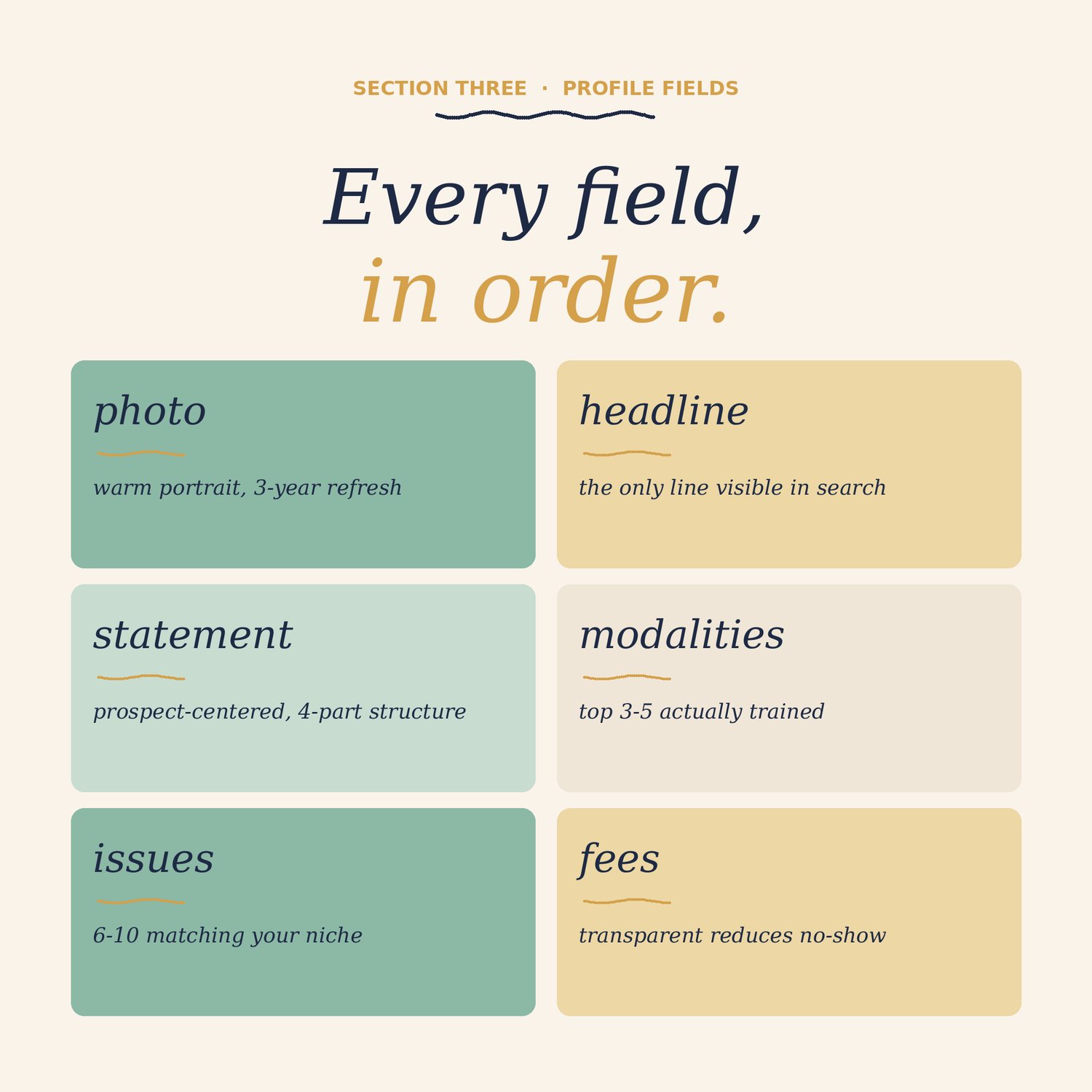 Psychology Today Profile Bundle, preview image 4 of 9