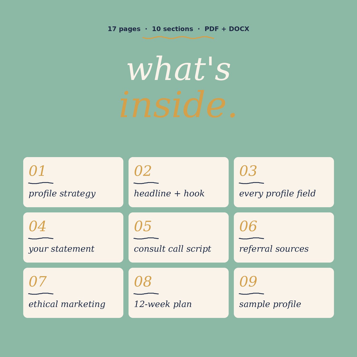 Psychology Today Profile Bundle, preview image 9 of 9