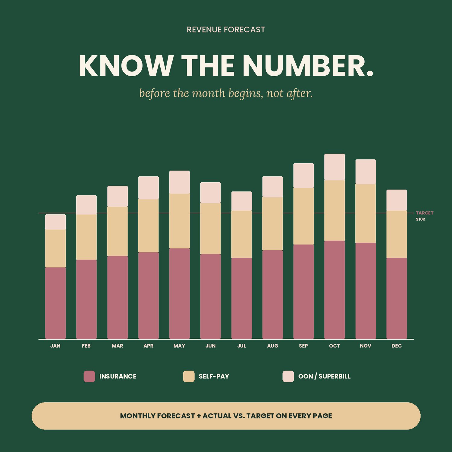 Therapist Caseload and Revenue Planner, preview image 5 of 9