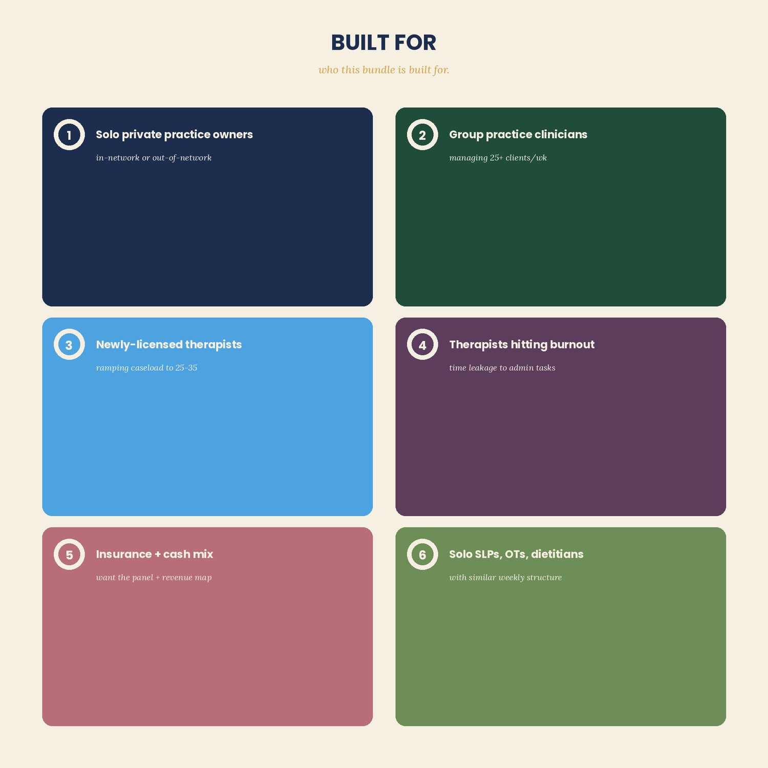 Therapist Practice Operations Bundle, preview image 8 of 9