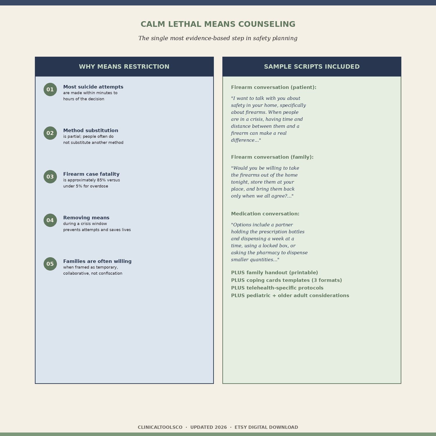 Suicide Risk and Safety Planning Toolkit, preview image 7 of 9