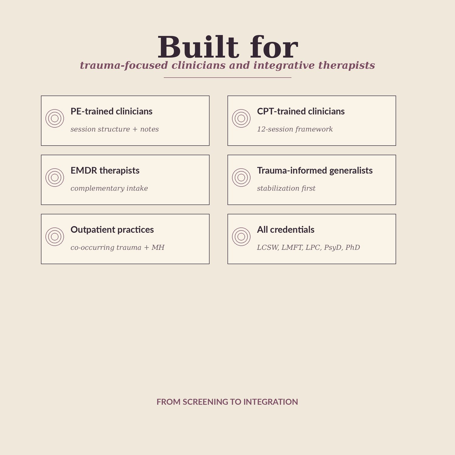 Trauma Treatment Templates, preview image 3 of 9