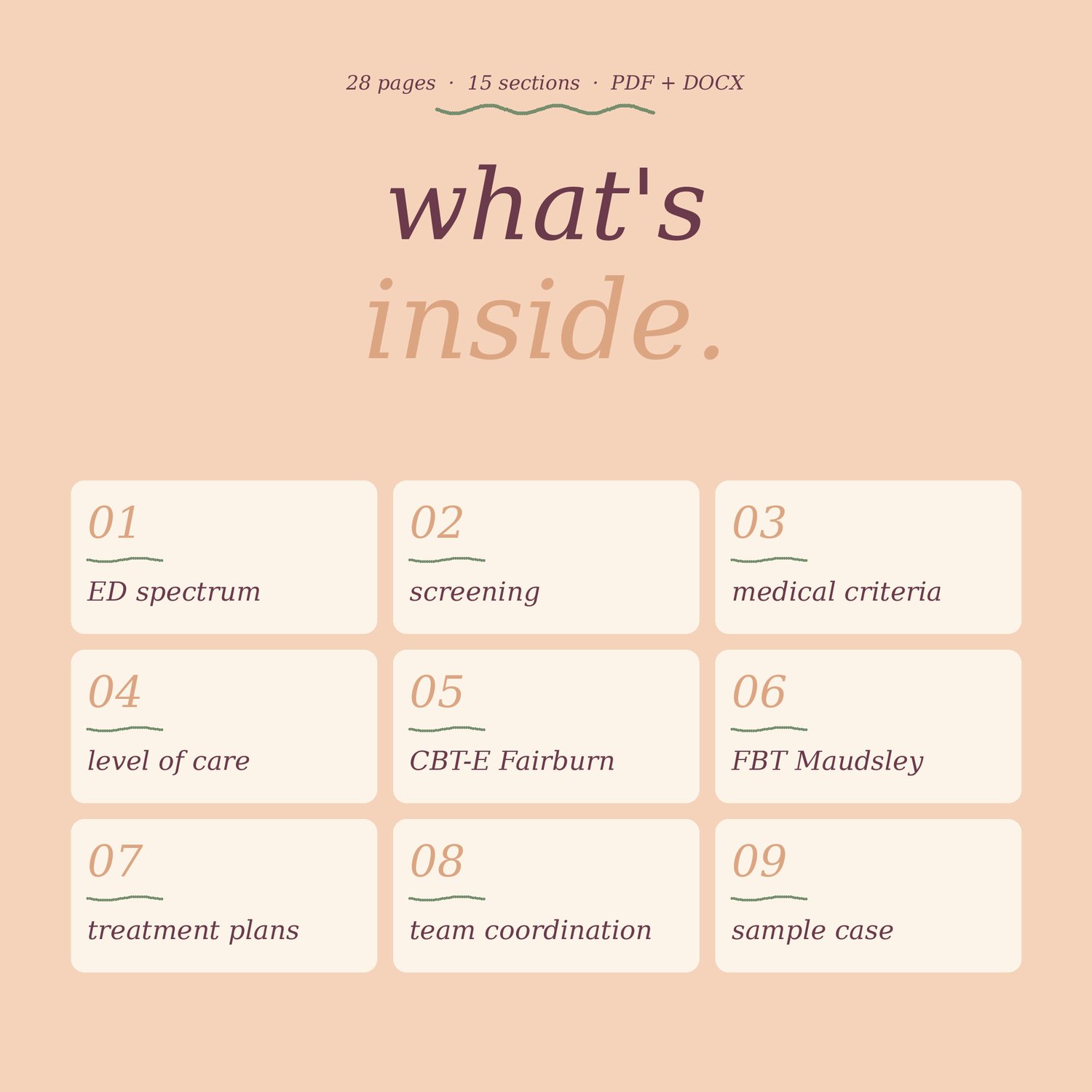 Eating Disorders Treatment Toolkit, preview image 9 of 9