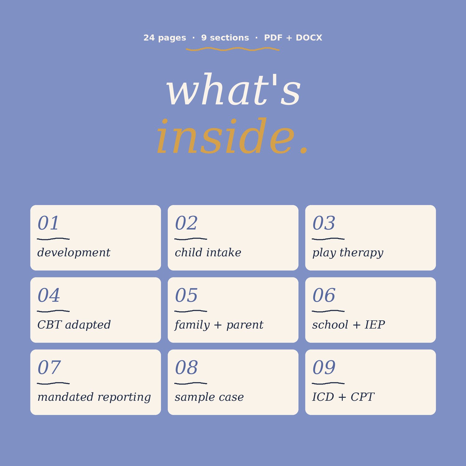 Child and Adolescent Therapy Toolkit, preview image 9 of 9