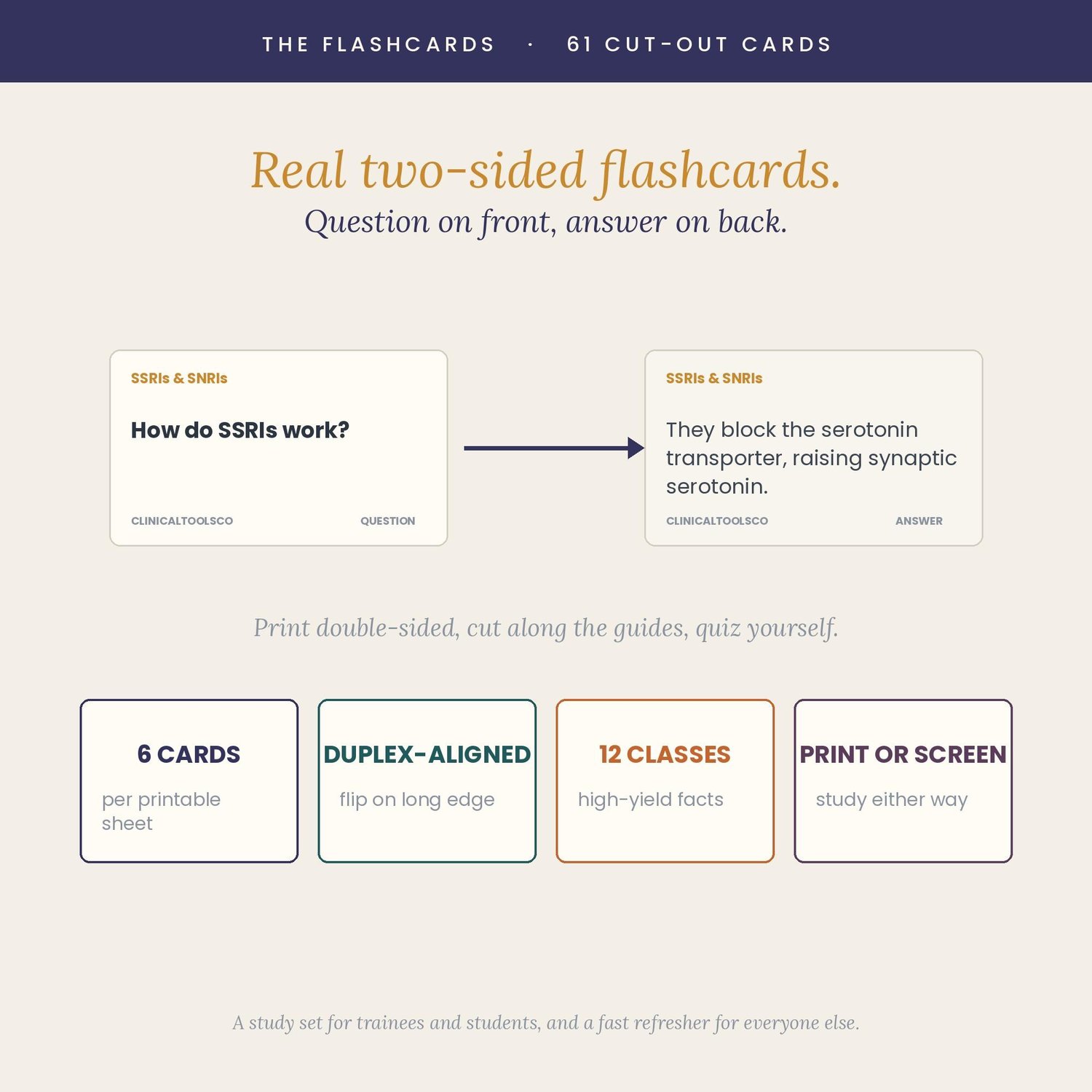 Psychopharmacology Guide for Therapists, preview image 8 of 9