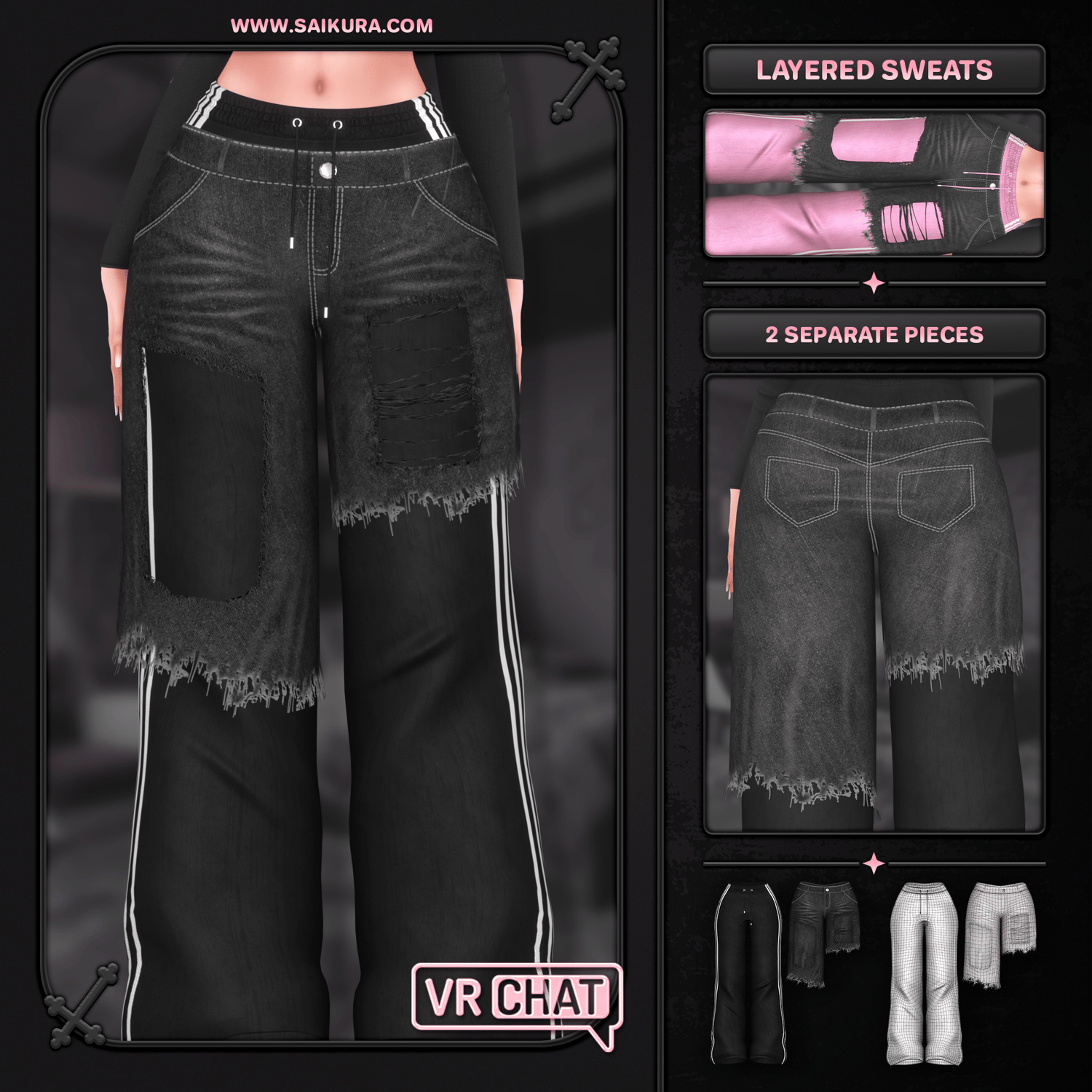 "Layered Sweats" — Clothing for VRChat