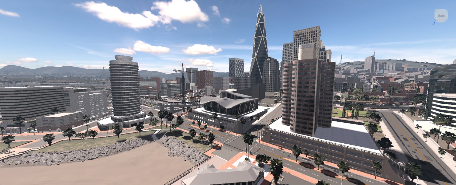 Large USA-inspired Roblox racing map
