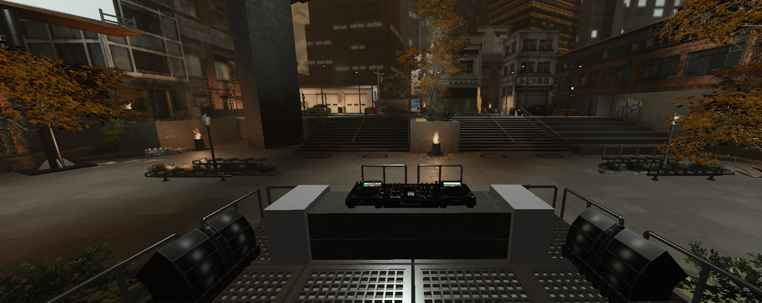 Roblox city bus stop environment