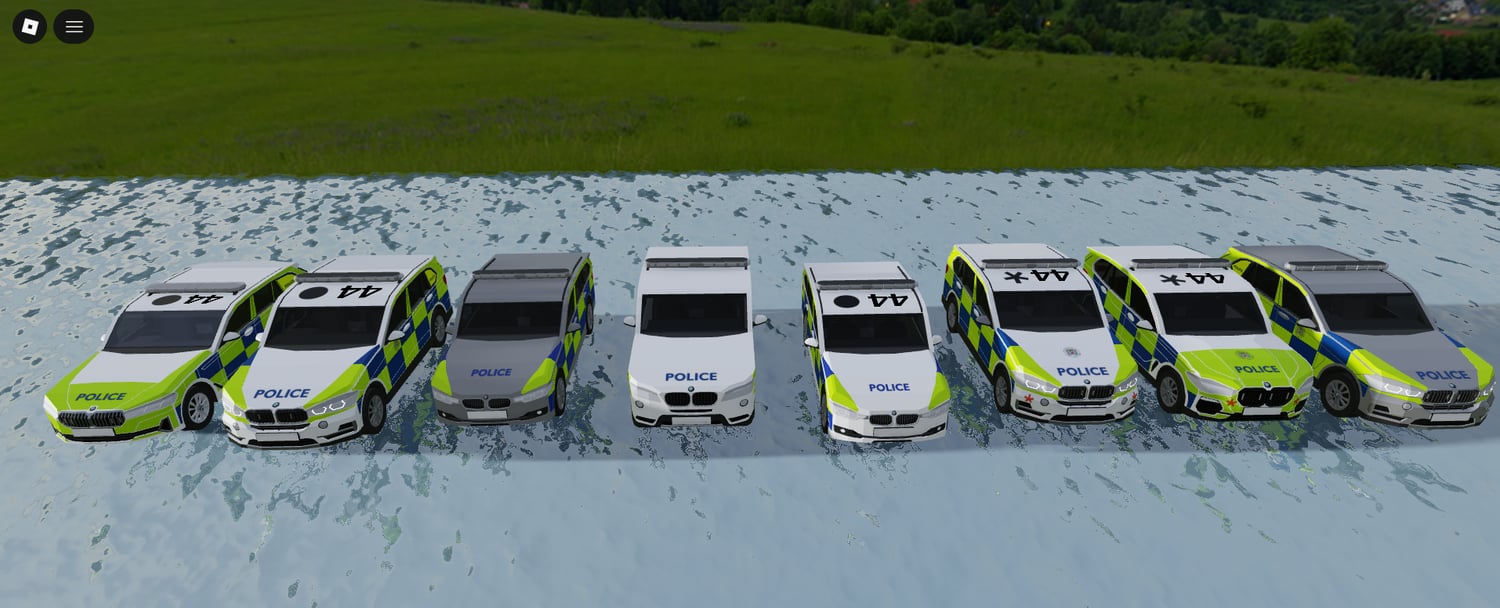 Roblox British police vehicle pack
